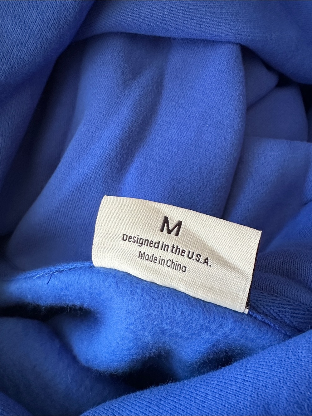 Comfrt x We're Not Really Strangers Blue Crewneck Hoodie - Picture 8 of 8